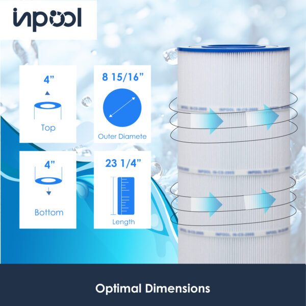 INPOOL IN-C1200S POOL FILTER AND SPA FILTER CARTRIDGE