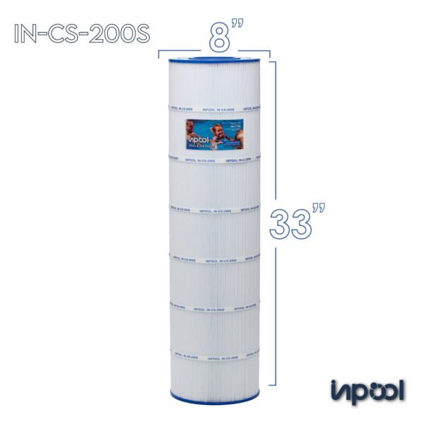 INPOOL IN-CS200S POOL FILTER AND SPA FILTER CARTRIDGE