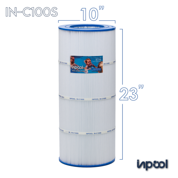 INPOOL IN-C100S POOL FILTER AND SPA FILTER CARTRIDGE