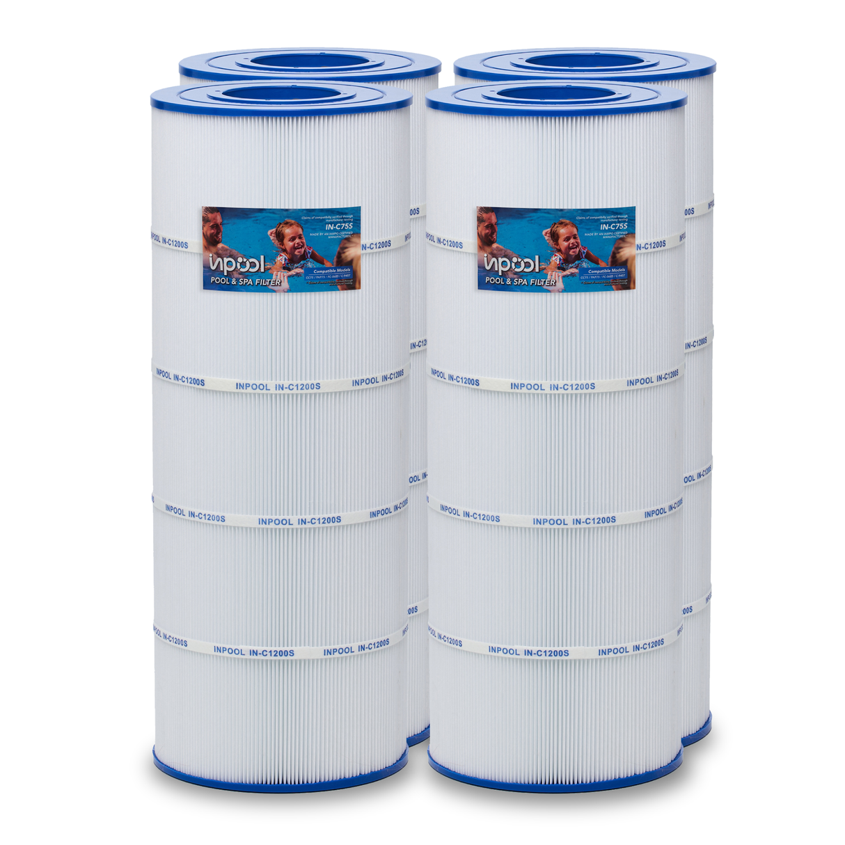 INPOOL IN-C1200S POOL FILTER AND SPA FILTER CARTRIDGE