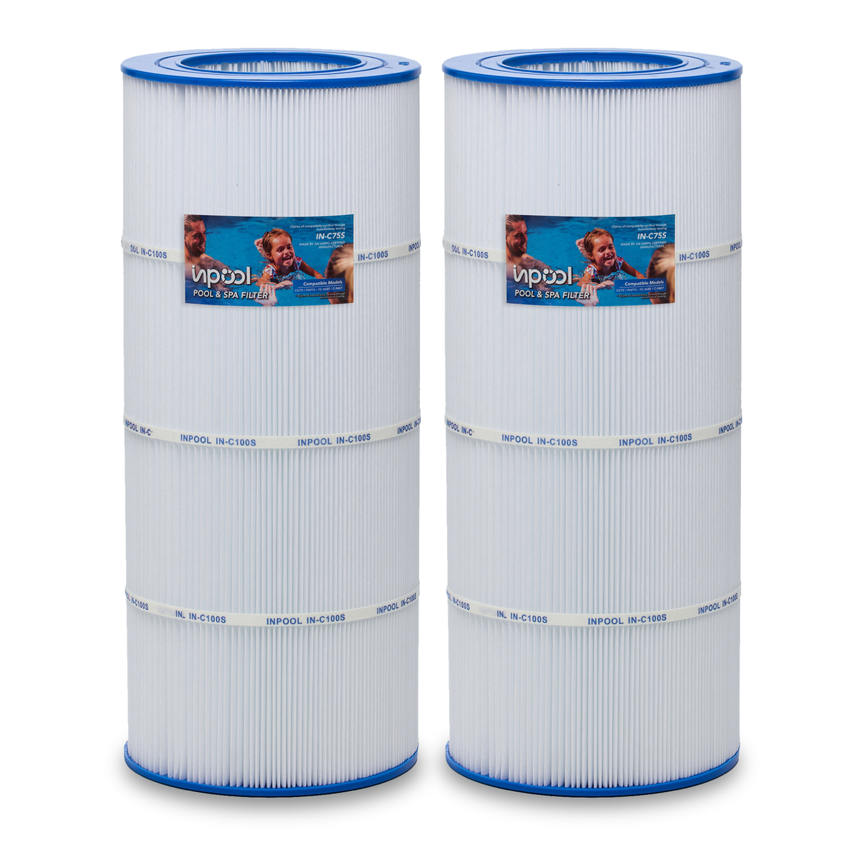INPOOL IN-C100S POOL FILTER AND SPA FILTER CARTRIDGE