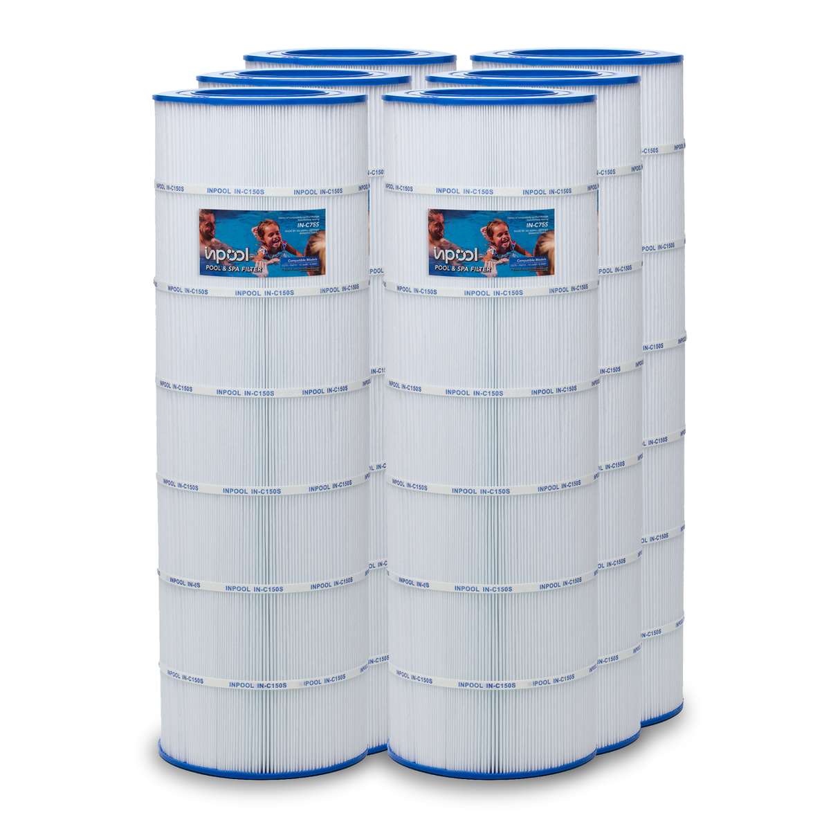 INPOOL IN-C150S POOL FILTER AND SPA FILTER CARTRIDGE