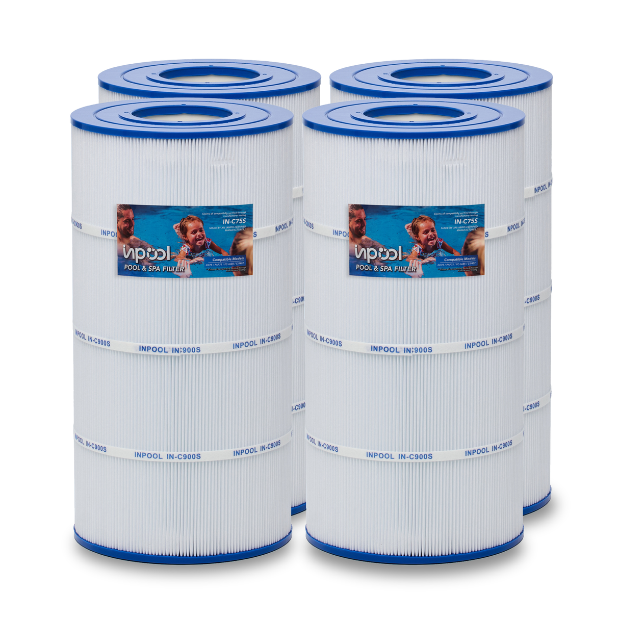 INPOOL IN-C900S POOL FILTER AND SPA FILTER CARTRIDGE