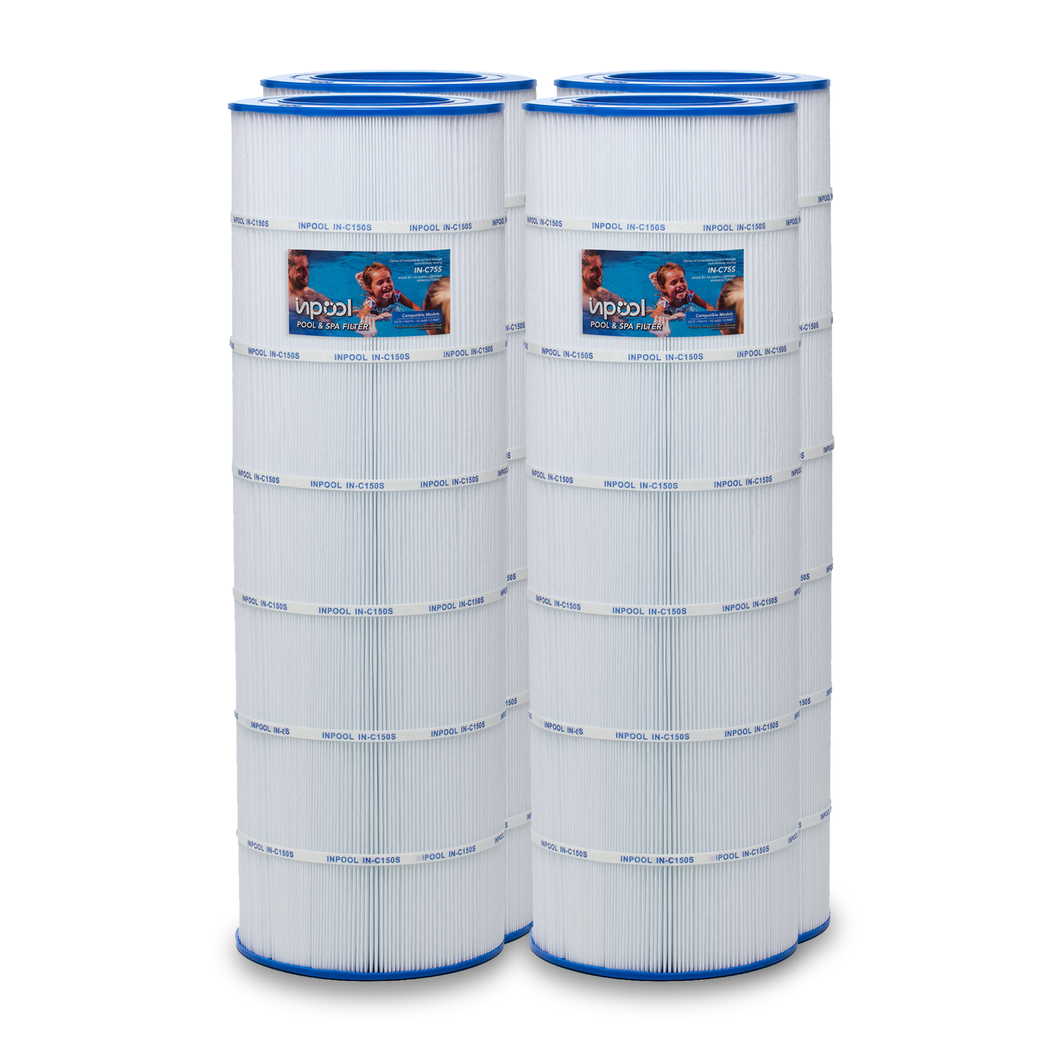 INPOOL IN-C150S POOL FILTER AND SPA FILTER CARTRIDGE