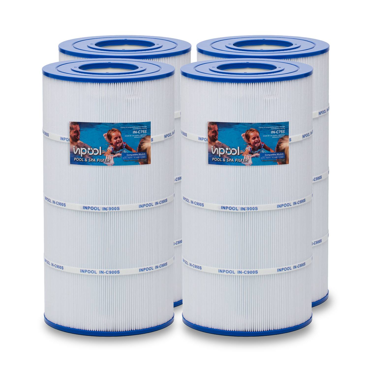 INPOOL IN-C900S POOL FILTER AND SPA FILTER CARTRIDGE